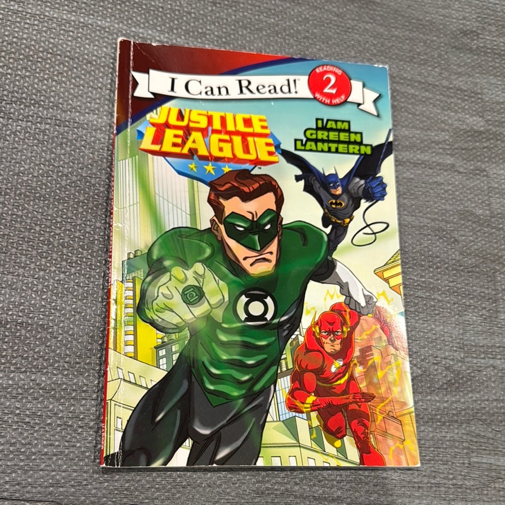 Justice League I Can Read Book level 2